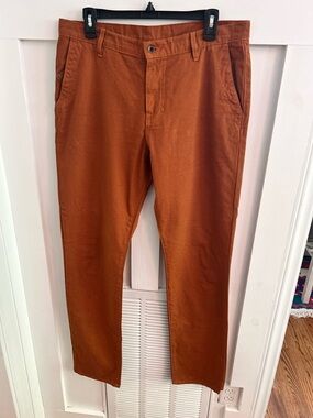 Raleigh Denim Jones stretch jeans brown bourbon size 34x34
